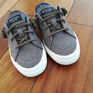 Sperry slip on backless sneakers size 6